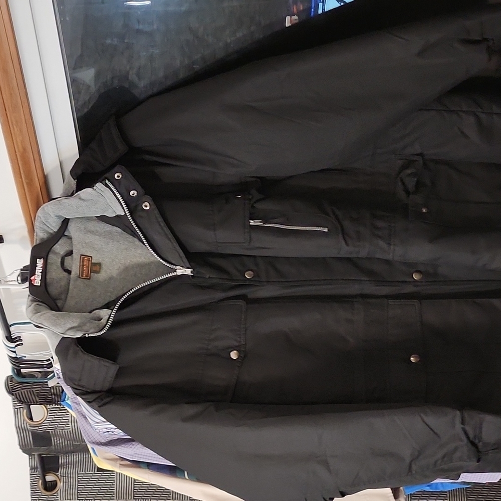 3xlt black winter coat